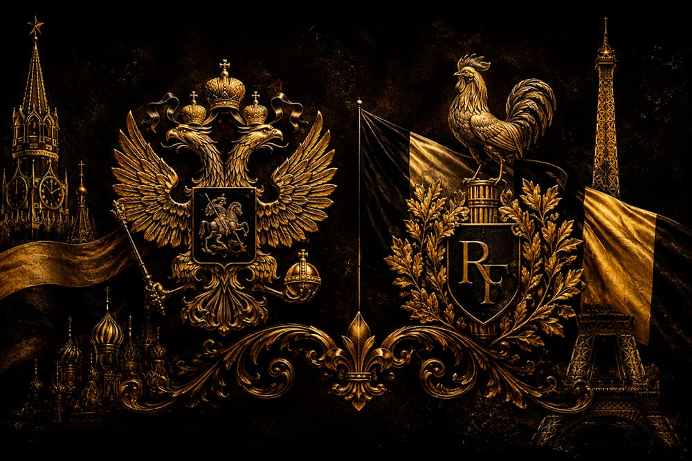 Россия — Франция. Вечер в старинном соборе при свечах